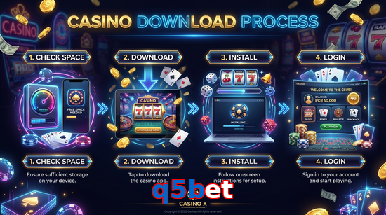 Game list for Q5bet download section